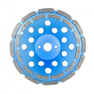 Metal-bond Diamond Double Row Cup Wheel