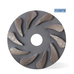 30 Years Factory 125mm Concrete Grinding Disc – Metal-bond Diamond Grinding Wheels Teardrop Shaped – Ashine
