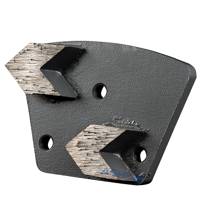 Manufactur standard Angle Grinder Concrete Wheel - Metal-bond Trapezoid Diamond Grinding Shoes Arrow Shaped – Ashine