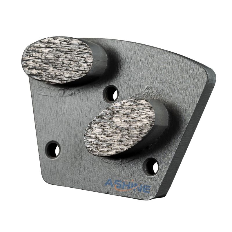 Cheap PriceList for Diamond Floor Pads - Metal-bond Trapezoid Diamond Grinding Shoes Oval Shaped – Ashine