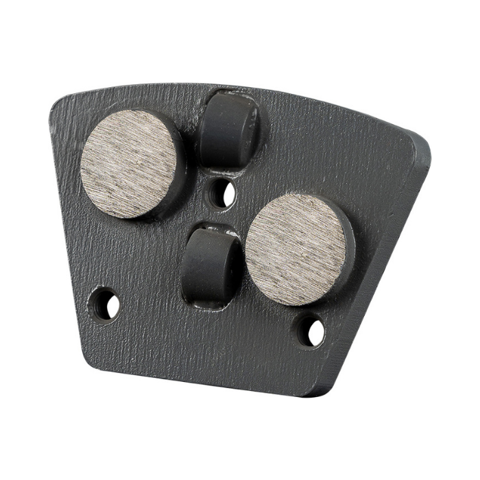 High Quality 75mm Resin Diamond Pads - PCD Trapezoid Diamond Grinding Shoes Button Shaped 2 Segments – Ashine
