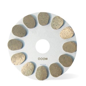 Wholesale Dealers of 7 Inch Concrete Grinding Pads – Lippage Killer Pad Diamond Metal Grinding Pad For Stone Floor Preparation – Ashine