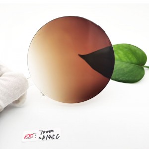 Sunglasses Lens-PC lens 70mm 1.6mm 2-8C Degrade Color