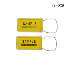 High Security Indicative Disposable Cargo Padlock Seal SY-029 for Luggage