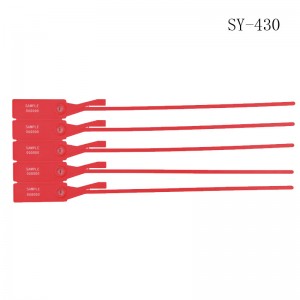 Plastic Seal SY-430 high quality One Time Use c...