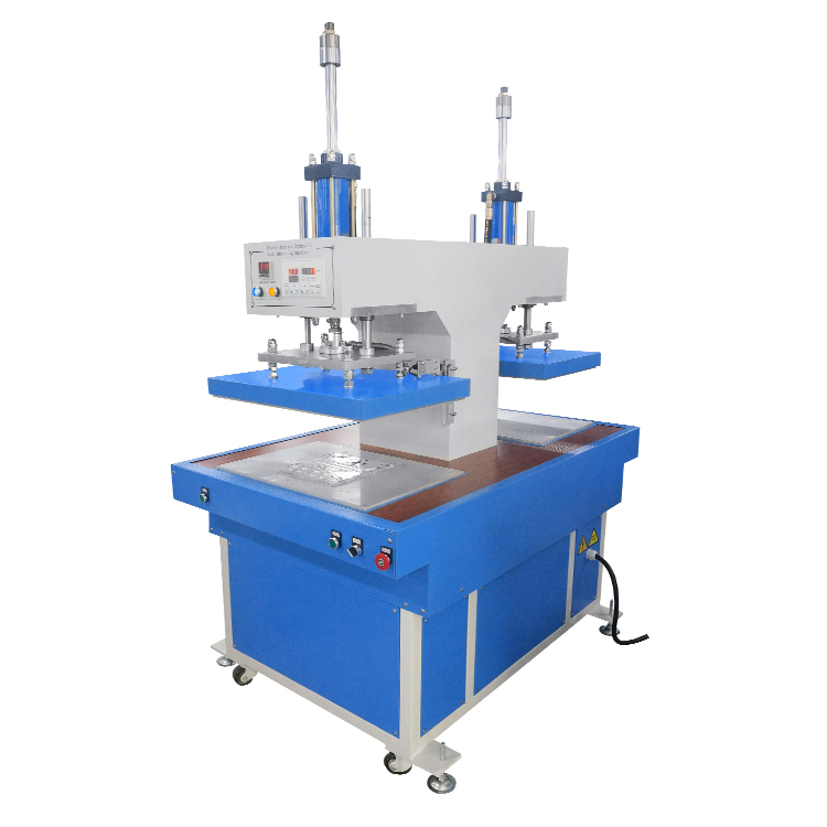 2021 High quality Swing Away - Sublimation dual tray hydraulic press t shirt embossing machine for leather – Asiaprint