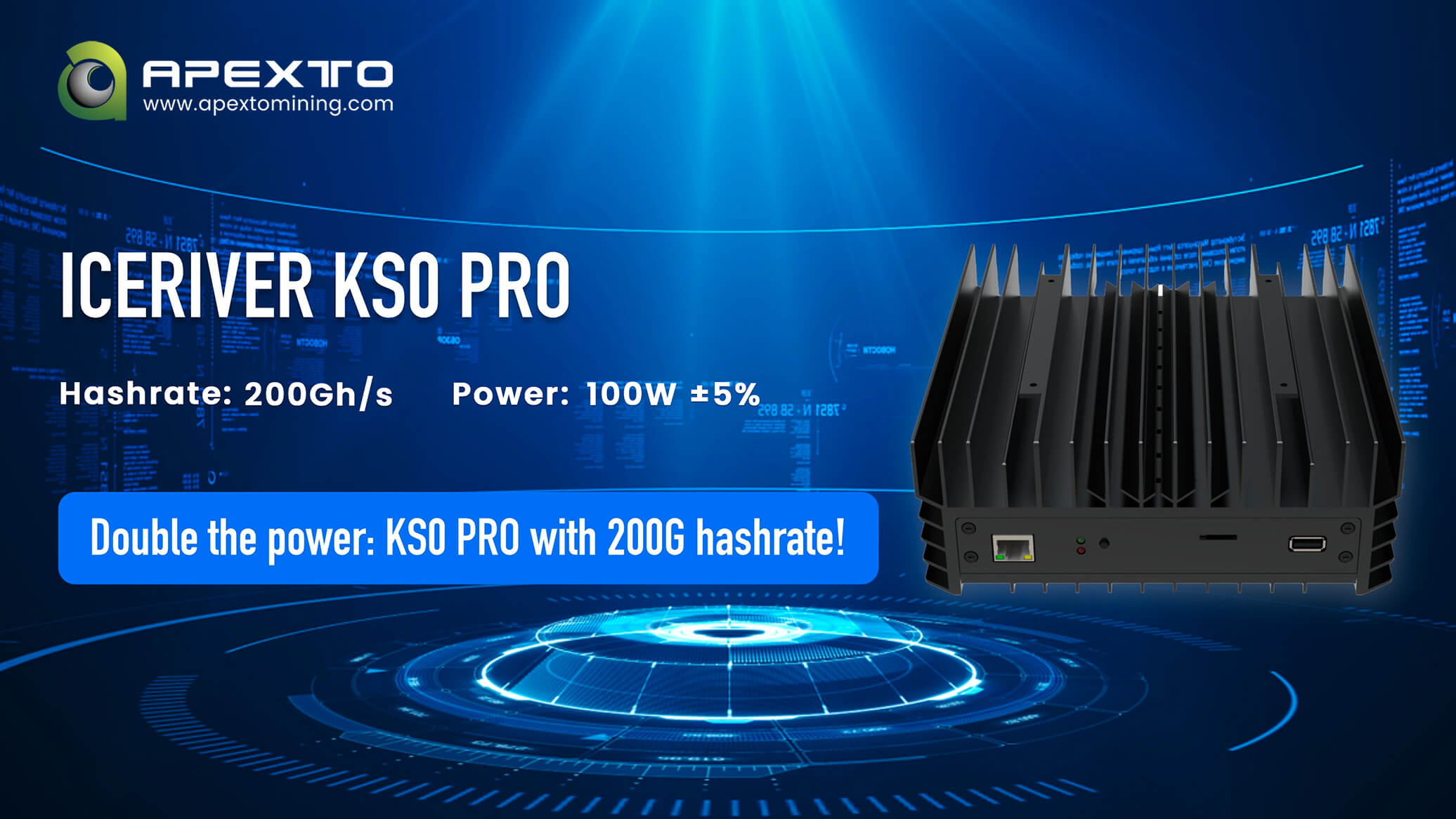 An Upgrade from the KS0 Entry-Level Kaspa ASICs, the Miner KS0 PRO for Iceriver KAS is Now Available