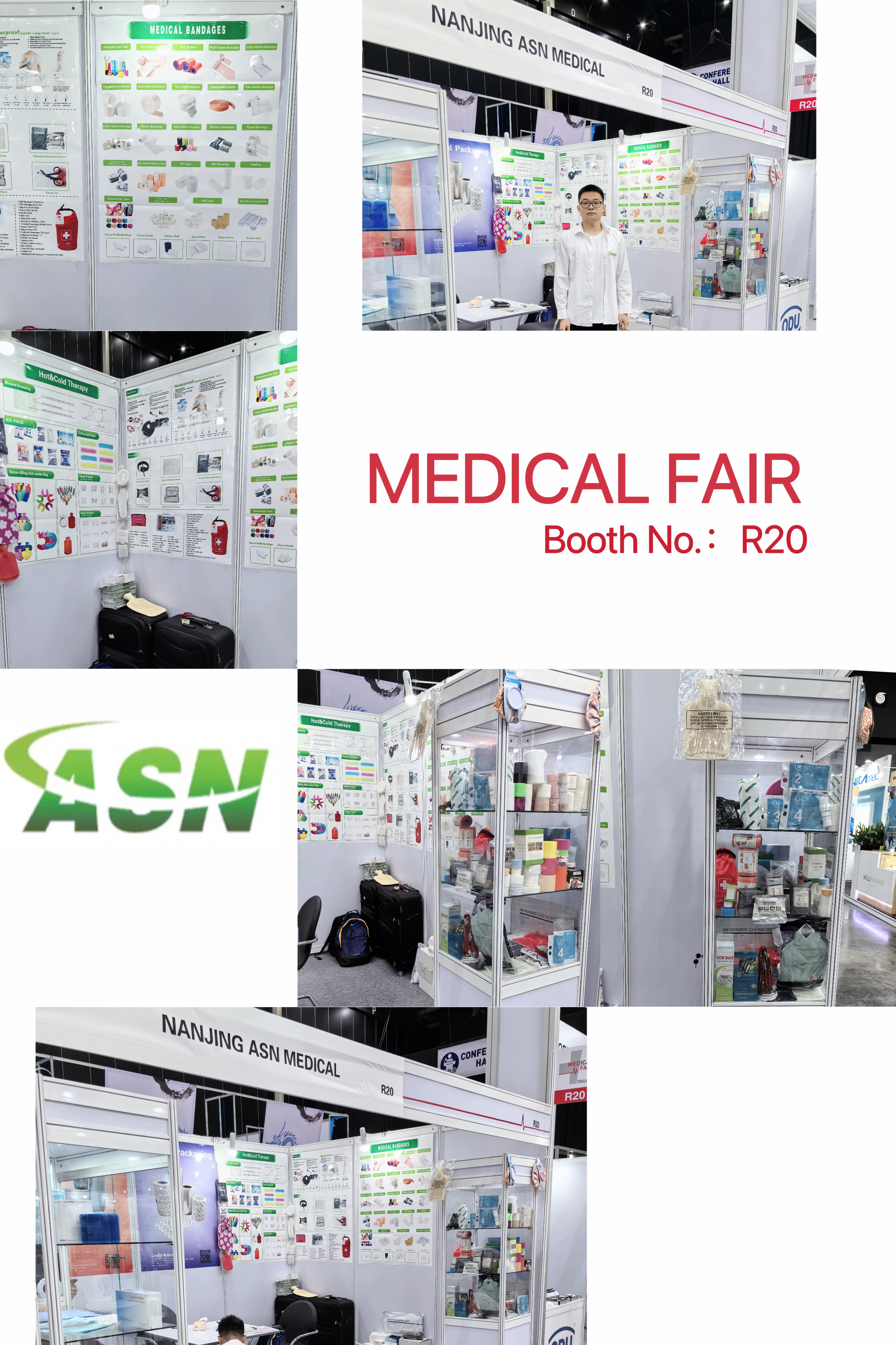 Welcome to visit Medical Fair Booth : R20