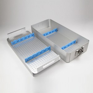 Stainless Steel Wire Mesh Sterilization Basket For Medical Autoclave Tray