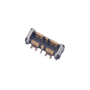 BTB080006-FIS15200 0.80mm double contact Board-to-Board 6P Male Connector  Mated Height=0.6mm