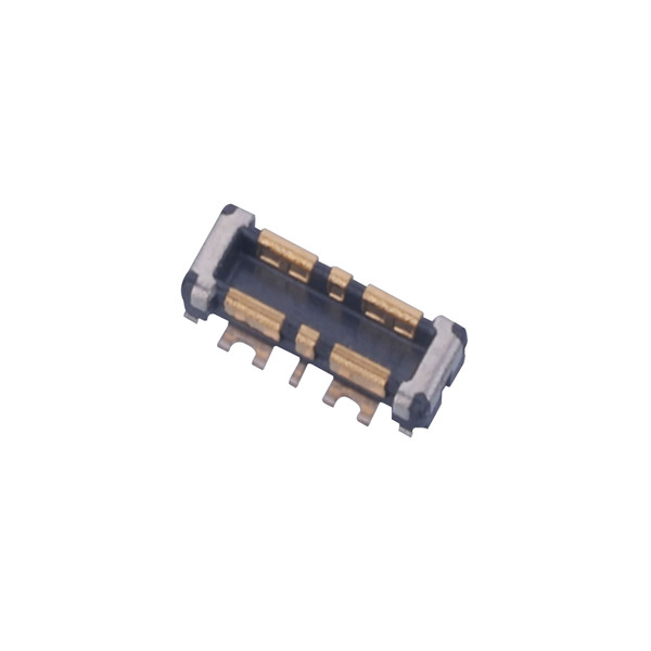 New Arrival China Board To Board Connector Right Angle - BTB080006-FIS15200 0.80mm double contact Board-to-Board 6P Male Connector  Mated Height=0.6mm – ATOM