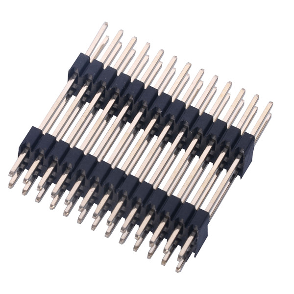 Big Discount Male Female Two Pin Connector - PH1.27X1.0X1.0 2XXP DIP 180° L=15.6-4.0-4.0 H=7.6 double-row plastic – ATOM