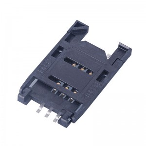 SI30C-03201 Open type SIM Card Connector for set top box devices