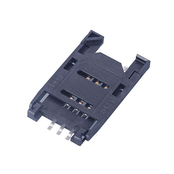Factory made hot-sale 9v Clip Connector - SI30C-03201 Open type SIM Card Connector for set top box devices – ATOM