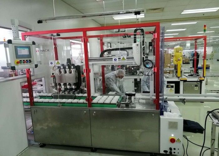 Easy Operation Lotion Filling And Capping Machine 50 Pieces / Min High Accuracy