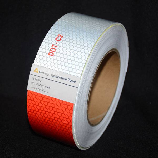 Factory Free sample High Intensity Reflective Tape - AT™ HIB Grade™ Conspicuity Markings RT3200, White&Red, DOT, 2 in x 150 feet – XINLIYUAN