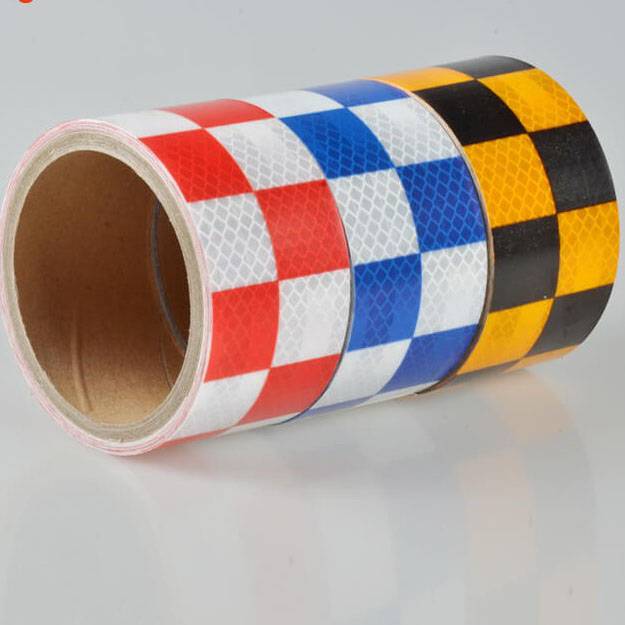 Chinese wholesale Pvc Reflective Tape - AT™  HIP  GRADE  ™ REFLECTIVE TAPE CHECKER SERIES  , RT4600, mixed color  2 in x 150 feet – XINLIYUAN