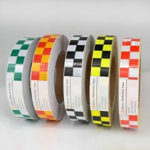 AT™ Commerial Grade  ™ REFLECTIVE TAPE CHECKER  SERIES  , RT1600, mixed color  2 in x150 feet