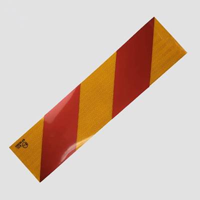 2019 Latest Design Iron On Reflective Tape For Clothing - AT™ HIP GRADE  ™ VEHICLE REAR REFLECTIVE PLATE STICER  SERIES  , RT4700, mixed color    – XINLIYUAN