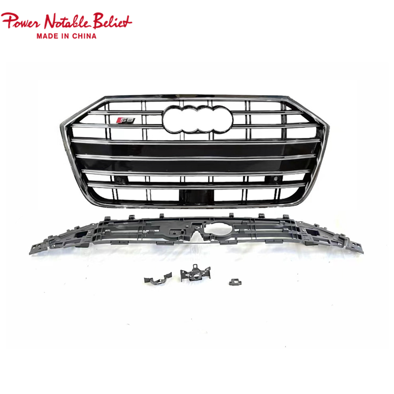 S8 d5 PA Front grill for audi A8L bumper grille (2)