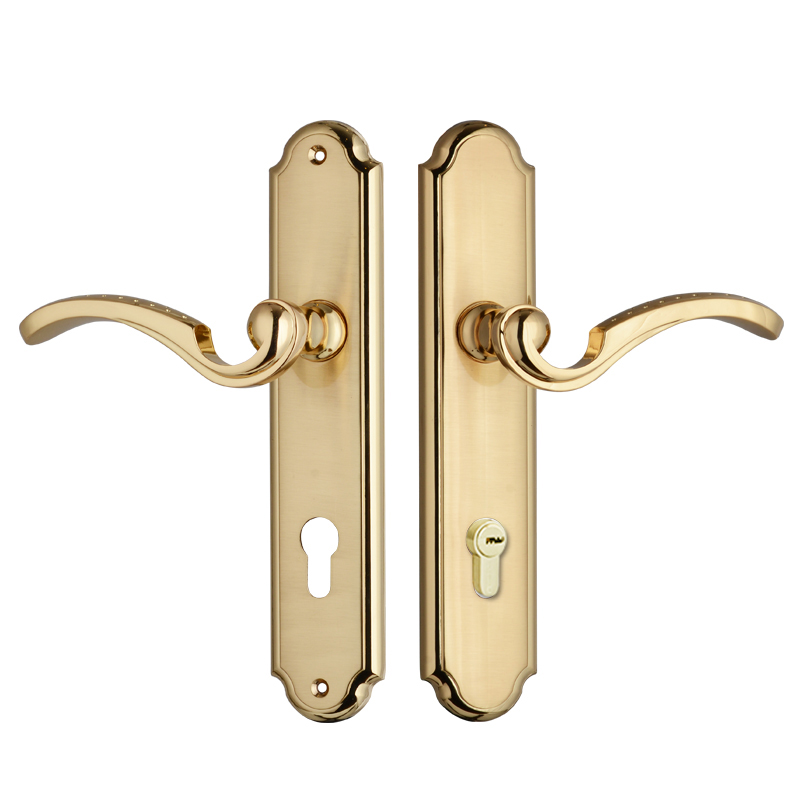 Zinc Alloy Streamline Door Lock – Durable & Stylish