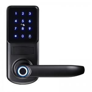 2019 wholesale price Electronic Fingerprint Bluetooth Digital Keypad Ttlock APP Smart Door Lock
