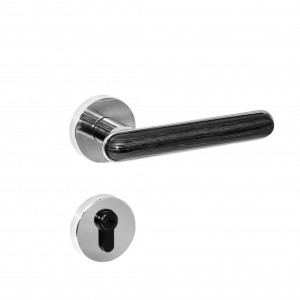 One of Hottest for Zinc Alloy Heavy Duty Thumb Door Lever Handle with Plate (Kry-052)