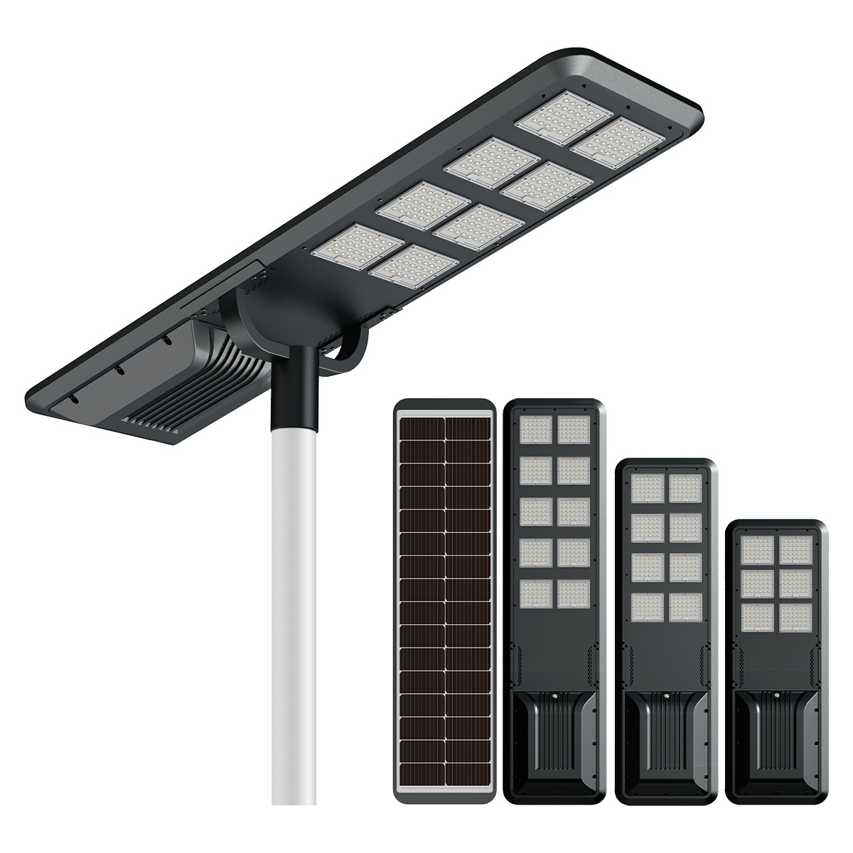 China manufacturer all in one solar street lamp 60w 30w solar led street light