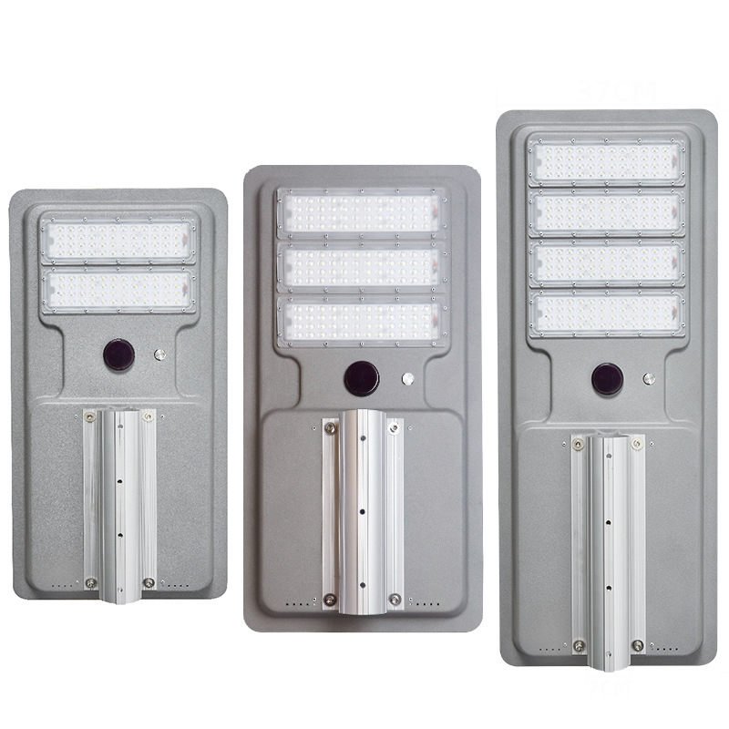 High Lumen All In One 100w 200w 300w Integrated Outdoor Led Solar Street Light
