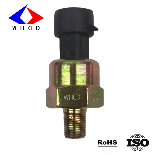 R1/8 Color-plated Zinc Auto Electronics Pressure Transducer Sensor