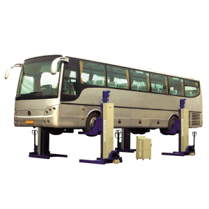 YQJJ10/20/30-4C best price mobile column 20T bus lift 4 post car lift