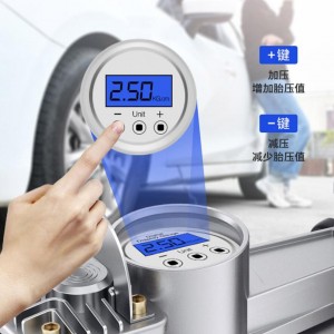 Y-T042 high quality Digital display wireless 4 to 1 car vaccum cleaner and air pump