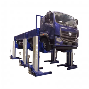 YQJJ30/45-6C factory directly sale mobile 6 or 4 columns truck lift bus lifter auto lift 30t/45t