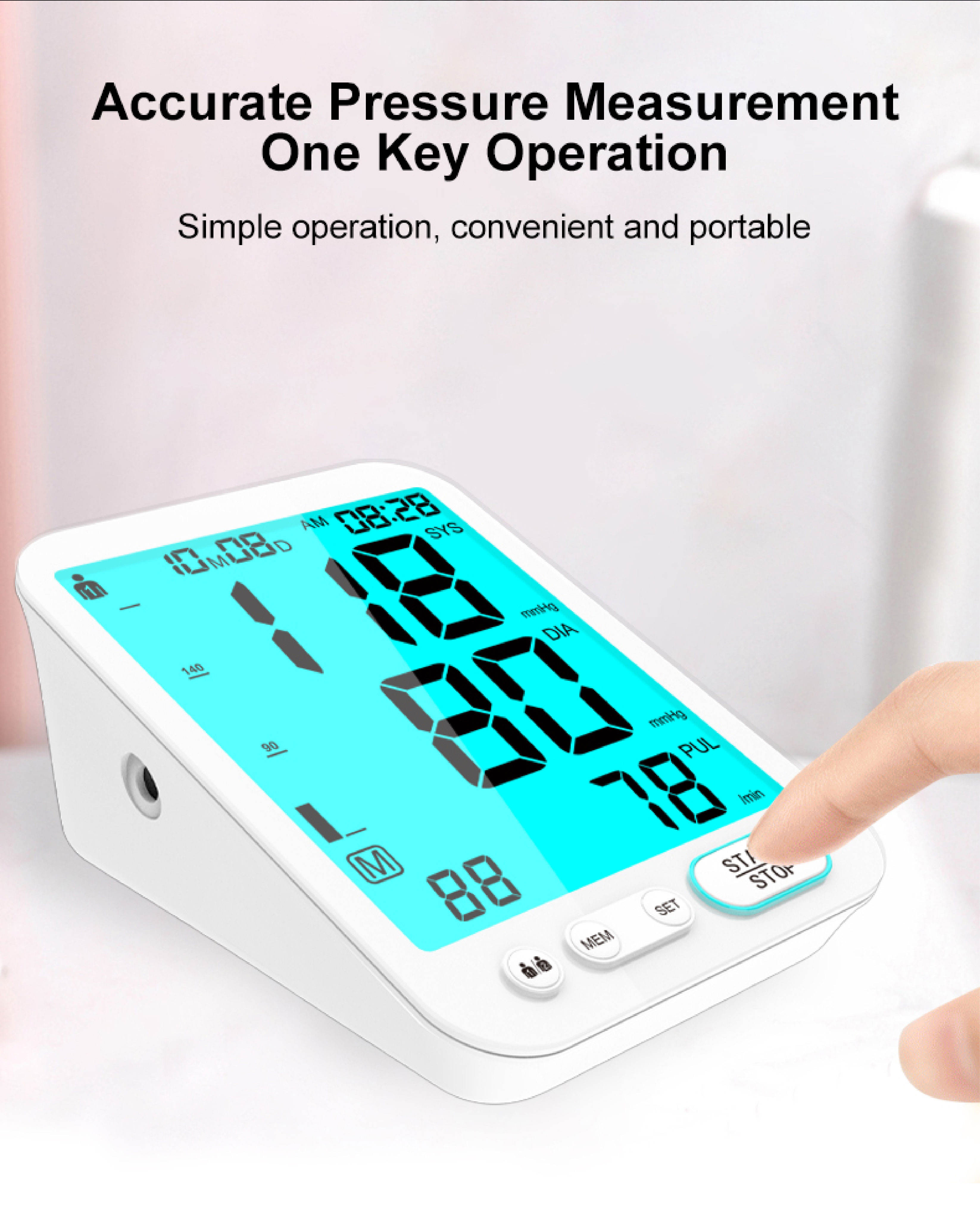 Automatic upper arm blood pressure monitor U81D (3)