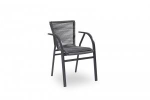 Factory best selling Wicker Patio Chairs – Aluminum-hand woven Bistro Set(AV-T103) – JUNJING