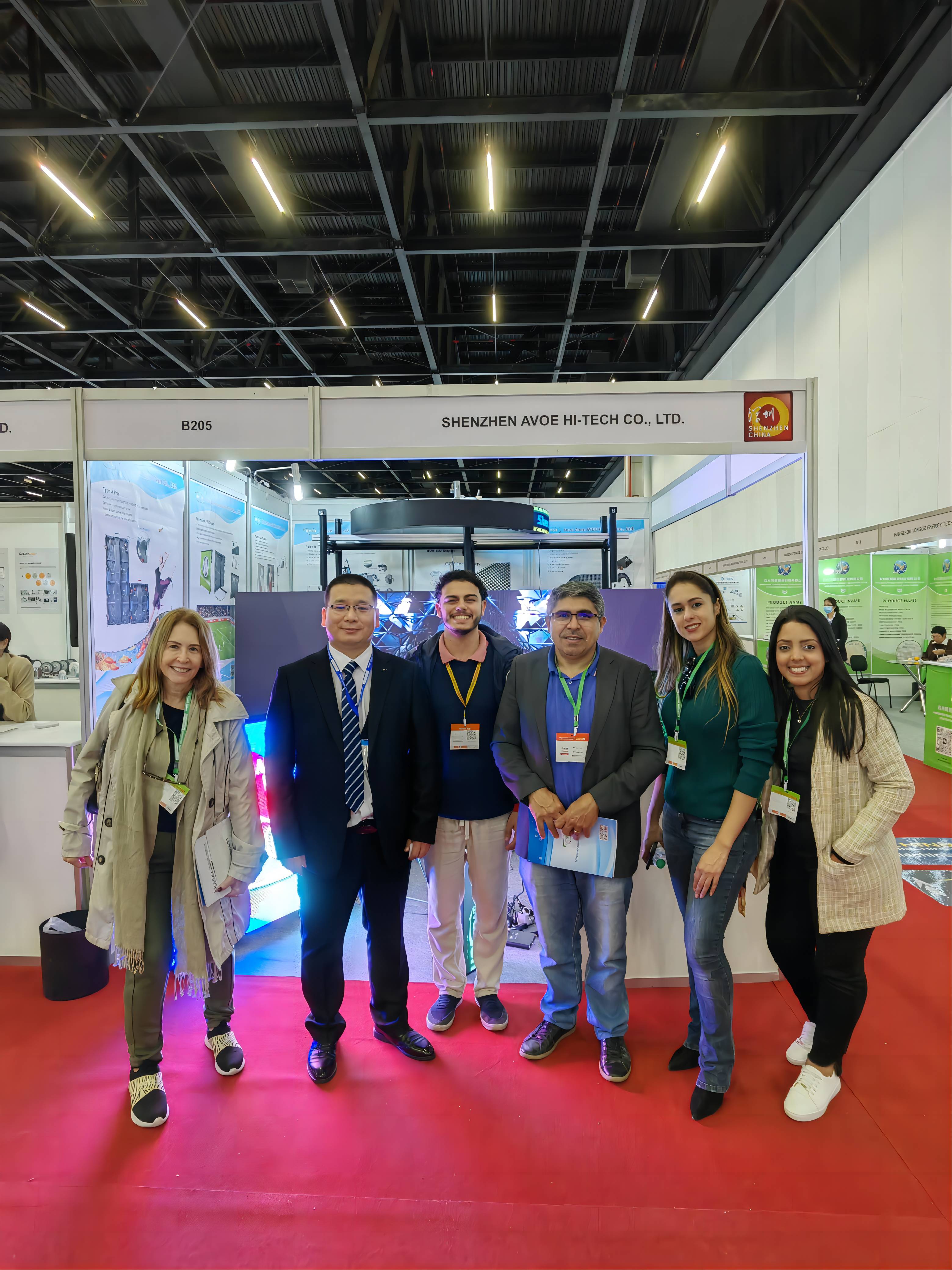 The exhibition in Brazil was successfully completed