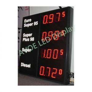 Gas Price LED Sign