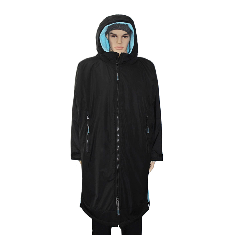 Swimming parka Customized windproof and warm insulation Featured Image