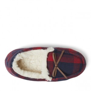 Mircosuede Kids Moccasin with Tie Slippers Home Slipper
