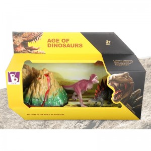 Dinosaur Toys for 3 4 5 Year Old Boys Birthday Gifts, Dinosaur Toys for Kids 3-5-7, Dino Figures Activity Play Set