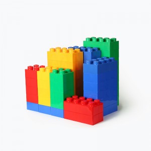 PLASTIC BUILDING BLOCK Construction Creative Toy 