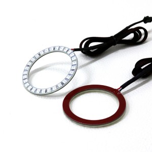 App Control Chasing Flow Led Clear Coating Halo Rings for Dodge Charger Accessories