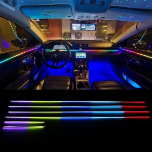 Acrylic RGB led ambient light car atmosphere interior lights  for  car accessories