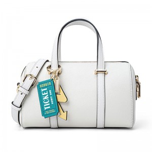 Wholesale Custom Ladies Handbags Factories –  Custom Leather Women Small Handbag Boston Satchel City Bag – Champion