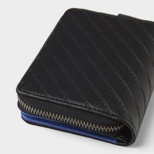 Custom Leather Short Card Wallet Purse For Men Manufacturer