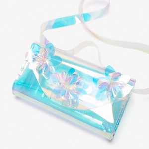 Custom Hologram TPU Fashion Kids Crossbody Bag For Girls Manufacturer