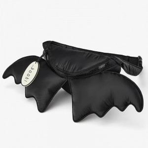 Custom Black Kids Halloween Fanny Pack Belt Bag Manufacturer