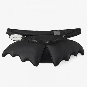 Custom Black Kids Halloween Fanny Pack Belt Bag Manufacturer