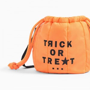 Custom Funny Halloween Crossbody Pumpkin Bag For Kids Manufacturer