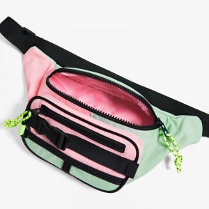 Custom Fabric Fashion Kids Fanny Pack Belt Bag Manufacturer